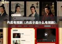 丹晨电视剧（丹辰子是什么电视剧）