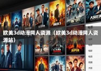 欧美3d动漫同人资源（欧美3d动漫同人资源站）