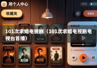 101次求婚电视剧（101次求婚电视剧电视台首播）