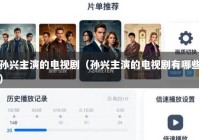 孙兴主演的电视剧（孙兴主演的电视剧有哪些）