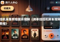 挂机采集教程图片视频（简单挂挂机脚本视频教程）