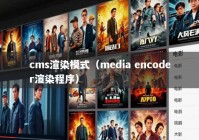 cms渲染模式（media encoder渲染程序）