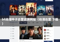 bt动漫种子迅雷资源网站（动漫迅雷 下载）
