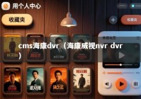 cms海康dvr（海康威视nvr dvr）