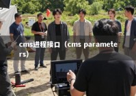 cms进程接口（cms parameters）