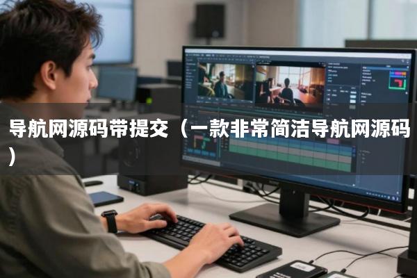 导航网源码带提交(一款非常简洁导航网源码)