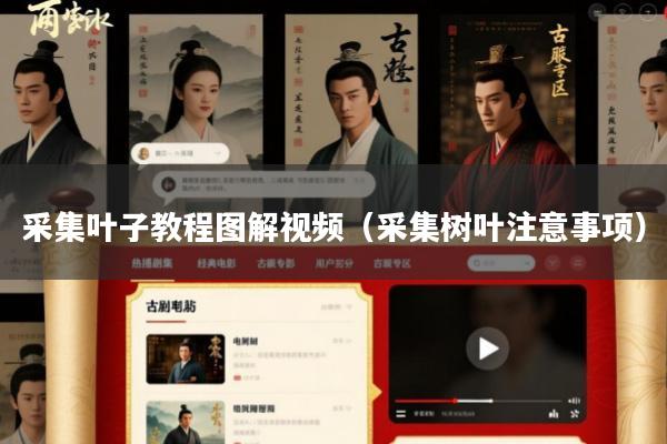 采集叶子教程图解视频(采集树叶注意事项)