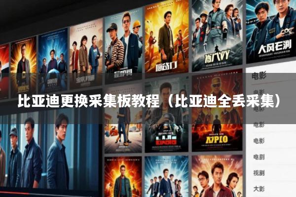 比亚迪更换采集板教程(比亚迪全丢采集)