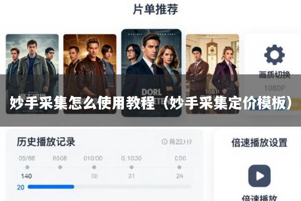 妙手采集怎么使用教程(妙手采集定价模板)