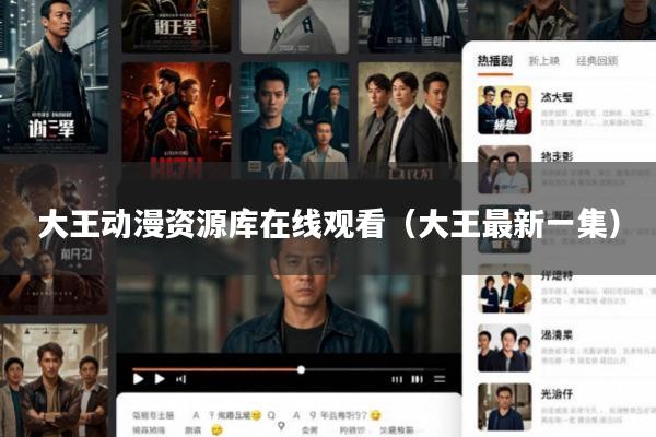 大王动漫资源库在线观看(大王最新一集)
