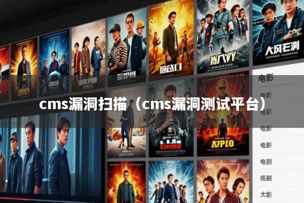 cms漏洞扫描(cms漏洞测试平台)