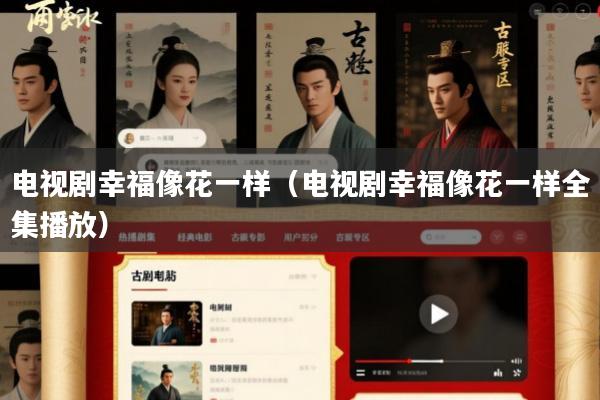 电视剧幸福像花一样(电视剧幸福像花一样全集播放)